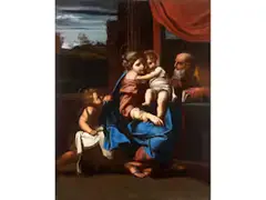 Madonna Montalto“ by Annibale Carracci, oil on canvas, offered Dec 2022