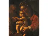 Heilige Familie by Bartolomeo Schedoni, oil on panel, offered Jun 2025