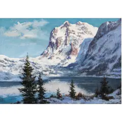 Untitled by Jack Wilkinson Smith, oil on canvas, sold Mar 2024