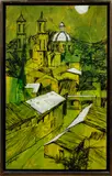 San Miguel de Allende by Ed Diffenderfer, acrylic on board, sold Mar 2024