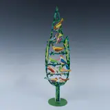 Metal Sculpture by Cypress Tree, Stunning silkscreen print on metal sculpture by David Gerste, sold Oct 2024