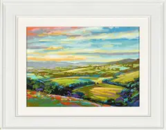 Extensive Landscape by Wakaba Mutheki, oil on canvas, sold Aug 2026