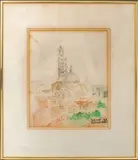 Siena by Mary Jo Schwalbach, 1988, Watercolor on Paper, sold Jul 2025