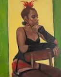 Reverie by Penny Purpura, Oil on Canvas, sold Jul 2025