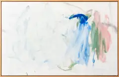 Abstract Composition with Grid by Robert O'Meara, Oil on Canvas, sold Jul 2025