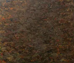 Abstract Composition by Andy Miller, Oil on Canvas, sold Jul 2025