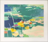 Green Shadow by Tadashi Asoma, Serigraph in Colors, sold Jul 2025