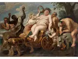 Triumphzug des Bacchus by Cornelis de Vos, oil on canvas, sold Jun 2025