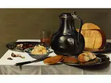 Stillleben mit Grosser Zinnkanne by Roelof Koets d. Ä., oil on panel, sold Mar 2026