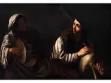 Musikantenpaar by Pietro Paolini, oil on canvas, offered Jul 2015