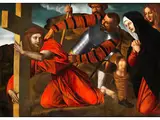 Die Kreuztragung Christi by Alessandro Moretto, oil on canvas, offered Jun 2019