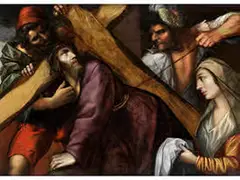Kreuztragung Christi by Jacob de Backer, oil, sold Sep 2018
