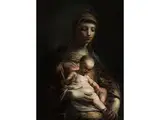 Madonna mit dem Kind by Luca Cambiaso, oil on canvas, offered Dec 2018