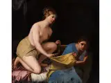 Versuchung des Josef by Gregorio Lazzarini, oil on canvas, sold Mar 2015