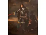 Portrait des Livio Odescalchi (1652-1713), Herzog von Bracciano, Ceri und Sirmium by Giovanni Maria Morandi, oil on canvas, sold Mar 2025