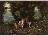 Untitled by Jan Brueghel d.J., oil on canvas, offered Dec 2022