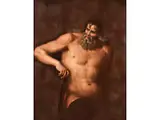 Studie Eines Mannes by Paolo de Matteis, oil on canvas, offered Sep 2025