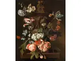 Blumenstillleben by Willem Grasdorp, oil on canvas, offered Mar 2024