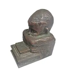 Figure by Victor Salmones, bronze sculpture, sold Mar 2024