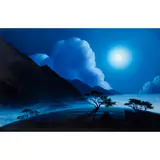 Hills in Moonlight by Adam Lickso, 2005, oil on canvas, sold Apr 2024