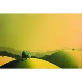 Greenspace by Adam Lickso, 2003, oil on canvas, sold Apr 2024
