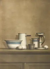 Untitled by William H. Bailey, Lithograph 30"x22" Sheet. From an edition of 200, sold Sep 2025
