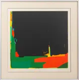Of Red + Green by Mario Dubsky, 1972, Serigraph in Colors, sold Jul 2025