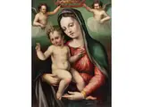 Madonna mit Kind by Pier Francesco Foschi, oil, offered Jun 2026