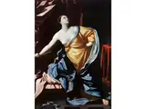 Der Selbstmord der Lucretia by Giovanni Giacomo Sementi, oil on canvas, offered Jun 2025
