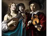 Allegorie der Musik by Leonello Spada, oil on canvas, offered Mar 2024