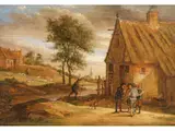 Untitled by David Teniers d.J., oil on canvas, offered Dec 2022