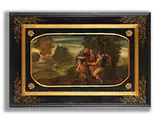 Der Musikalische Wettstreit Zwischen pan und Apollo by Andrea Meldolla Schiavone, oil on canvas, offered Mar 2025