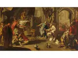 Hannibal Schwört den Römern Ewige Feindschaft by Giovanni Battista Pittoni d. J., oil on canvas, offered Jun 2025