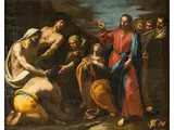Untitled by Antonio De Bellis, oil on canvas, sold Sep 2022