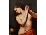 Büssende Magdalena by Pietro Liberi, oil on canvas, sold Dec 2018