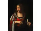 Bildnis der Heiligen Maria Magdalena by Bernardino Luini, oil on canvas, sold Jul 2018