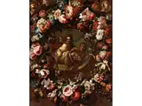 Jesus und by Mario Nuzzi, oil on canvas, offered Sep 2019