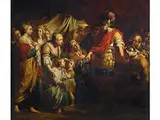 Untitled by Pieter Jozef Verhaghen, oil on canvas, sold Apr 2018