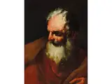 Kopf Eines Apostel by Bernardo Strozzi Il Cappuccino, oil on canvas, offered Dec 2019