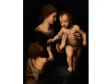 Madonna mit Kind und Johannesknaben by Bernardino Luini, oil, offered Apr 2016