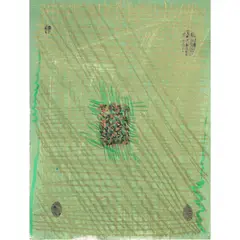 Untitled by Stanley Boxer, monotype, sold Apr 2024