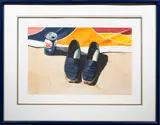 RC Cola by Guy Diehl, 1979, watercolor, sold Apr 2024