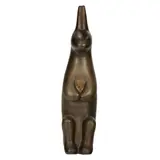 Untitled by Beniamino Benevenuto Bufano, bronze sculpture, sold Apr 2024