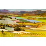 Summer Spread by Deladier Almeida, 2023, oil on canvas, sold Apr 2024