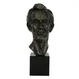 Abraham Lincoln by Leo Cherne, 1955, bronze sculpture, sold Apr 2024