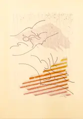 Untitled by Glen Alps, Lithograph 17"x12" Sheet. Loose, sold Sep 2025