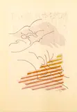 Untitled by Glen Alps, Lithograph 17"x12" Sheet. Loose, sold Sep 2025