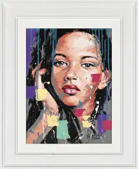 Portrait of a Woman by Wakaba Mutheki, oil on canvas, sold Aug 2026