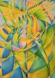 Butterfly Effect by Xiuching Tsay, Lithograph in Colors on Paper, sold Jul 2025