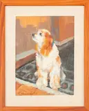 Orange Roan Cocker Spaniel by Daniel Newman, Oil on Canvas Board, sold Jul 2025